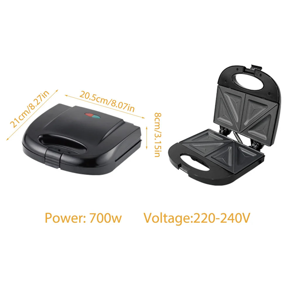 DUTRIEUXH Waffle Maker With Interchangeable Grilling Plates