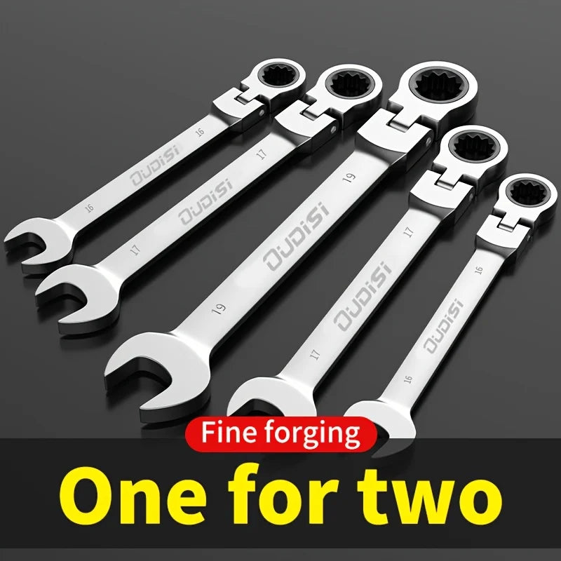 Professional Adjustable Wrench Set (3-Piece) - Chrome Vanadium Steel for Plumbing, Automotive & DIY Repairs