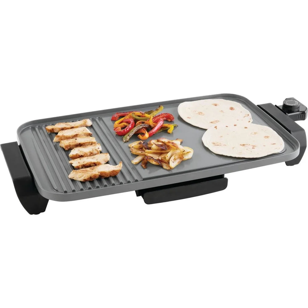 XMSJ Electric Ceramic Griddle Nonstick 1500W Temp Control