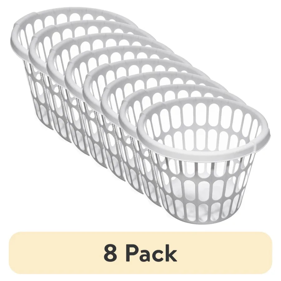Hign-concerned Round Laundry Basket With Ventilated Design
