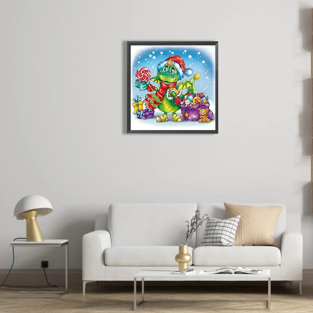 Frame 5D Diamond Painting Snow Day Kit For Home Decor