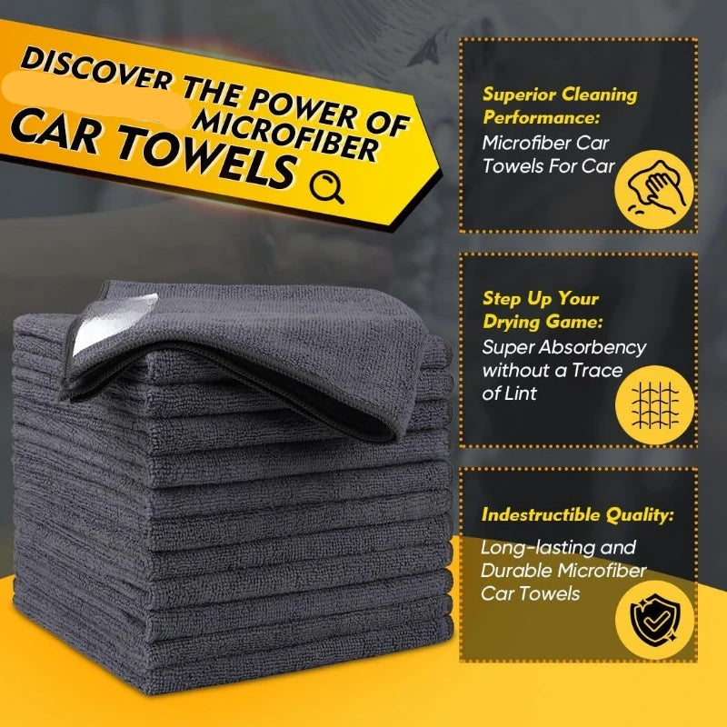 Craft of Weaving Microfiber Cleaning Cloths 12 Pack