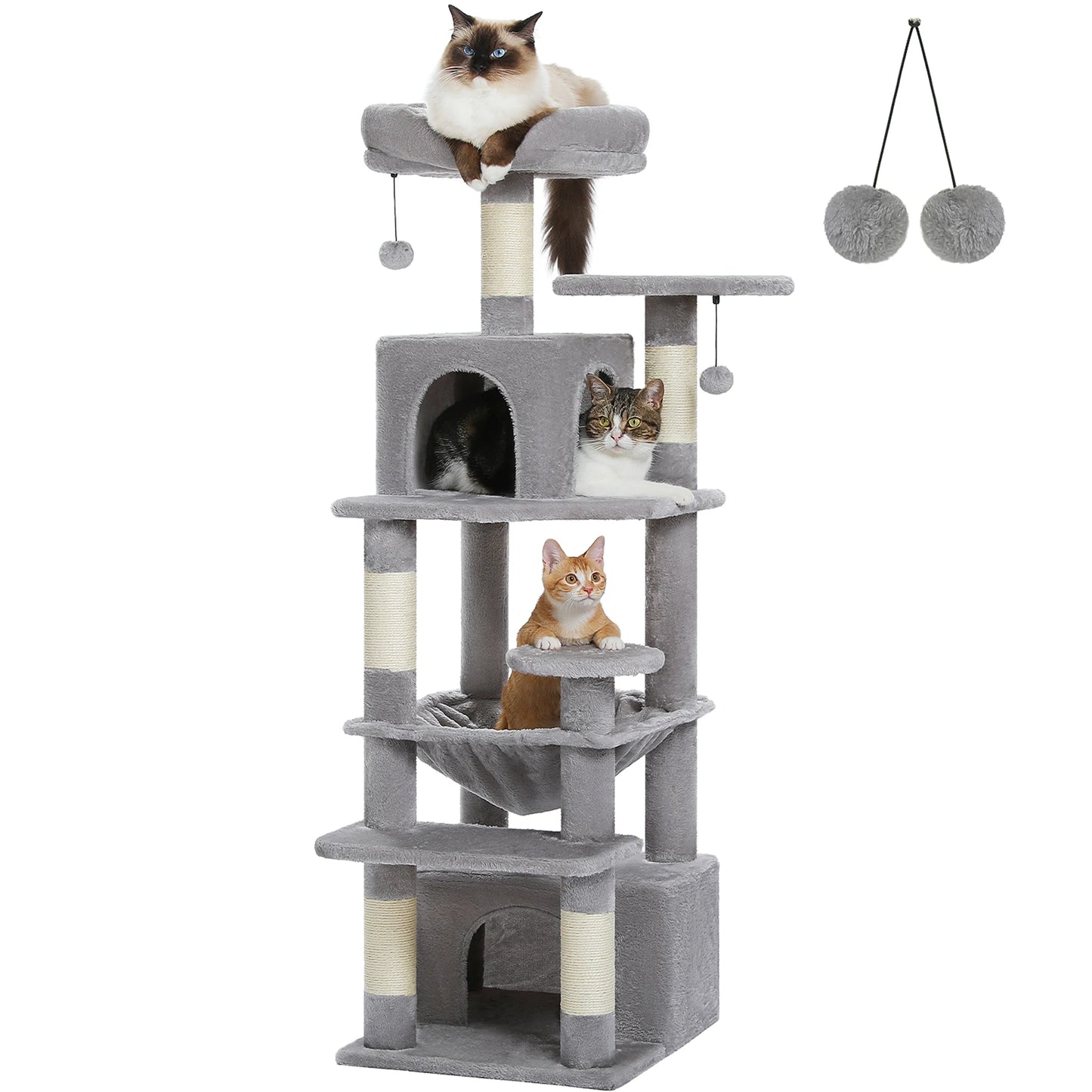 PAWZ Road Large Cat Tree And Tower For Indoor Cats