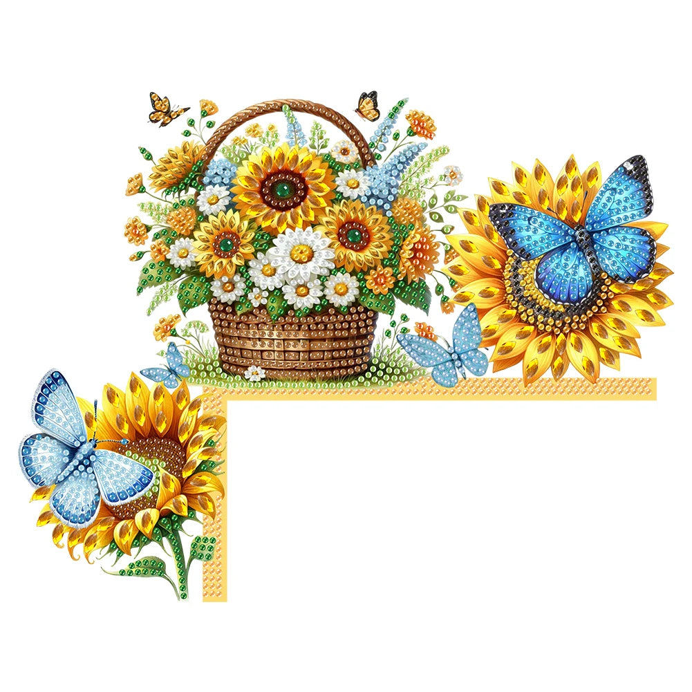 Rhinestone Door Frame Decor Diamond Art Sign