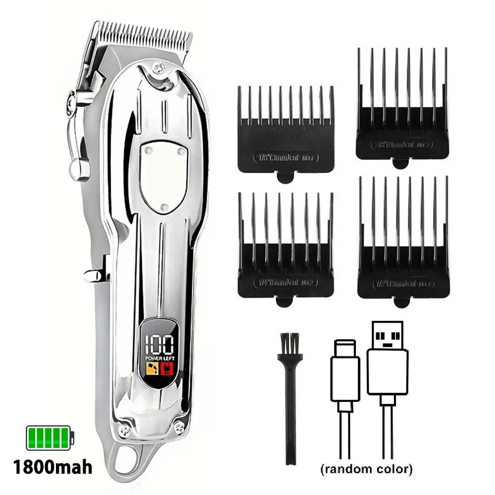 Pet Hair Clipper Cordless USB Rechargeable Low Noise