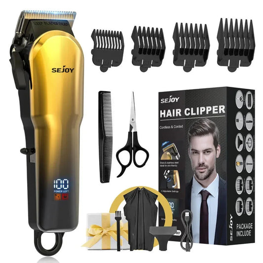 Sejoy Mens Multifunction Hair Trimmer And Grooming Kit