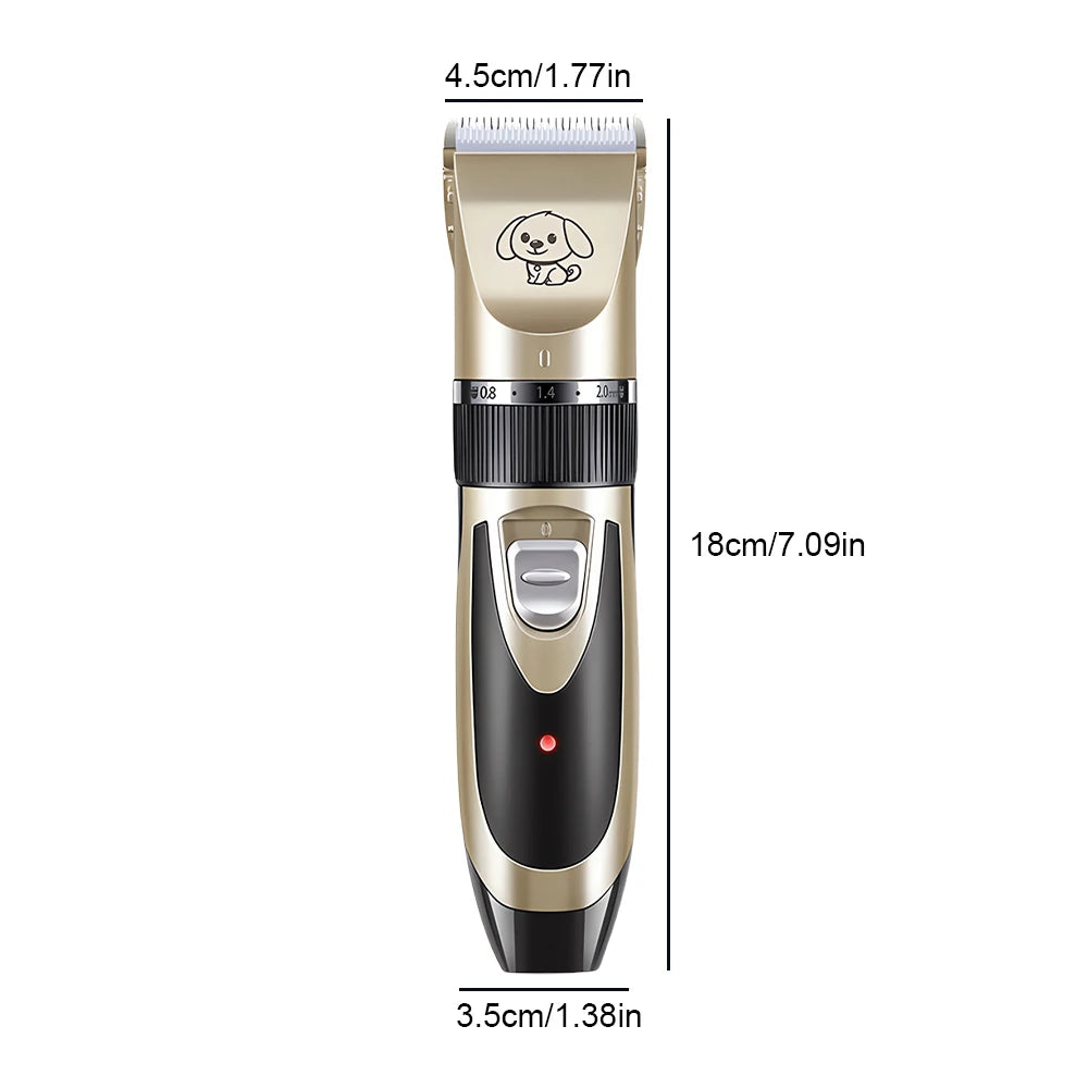 Hign-concerned Pet Clipper Kit Rechargeable Hair Trimmer