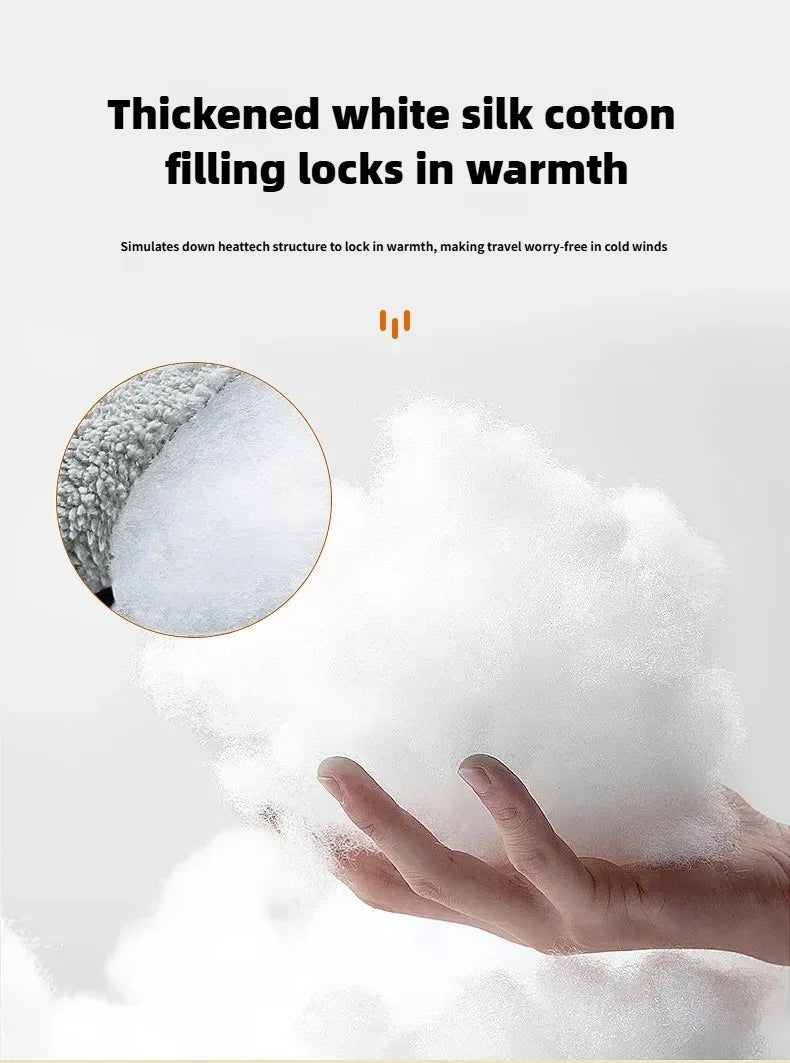Winter Thermal Waterproof Motorcycle Handlebar Muffs