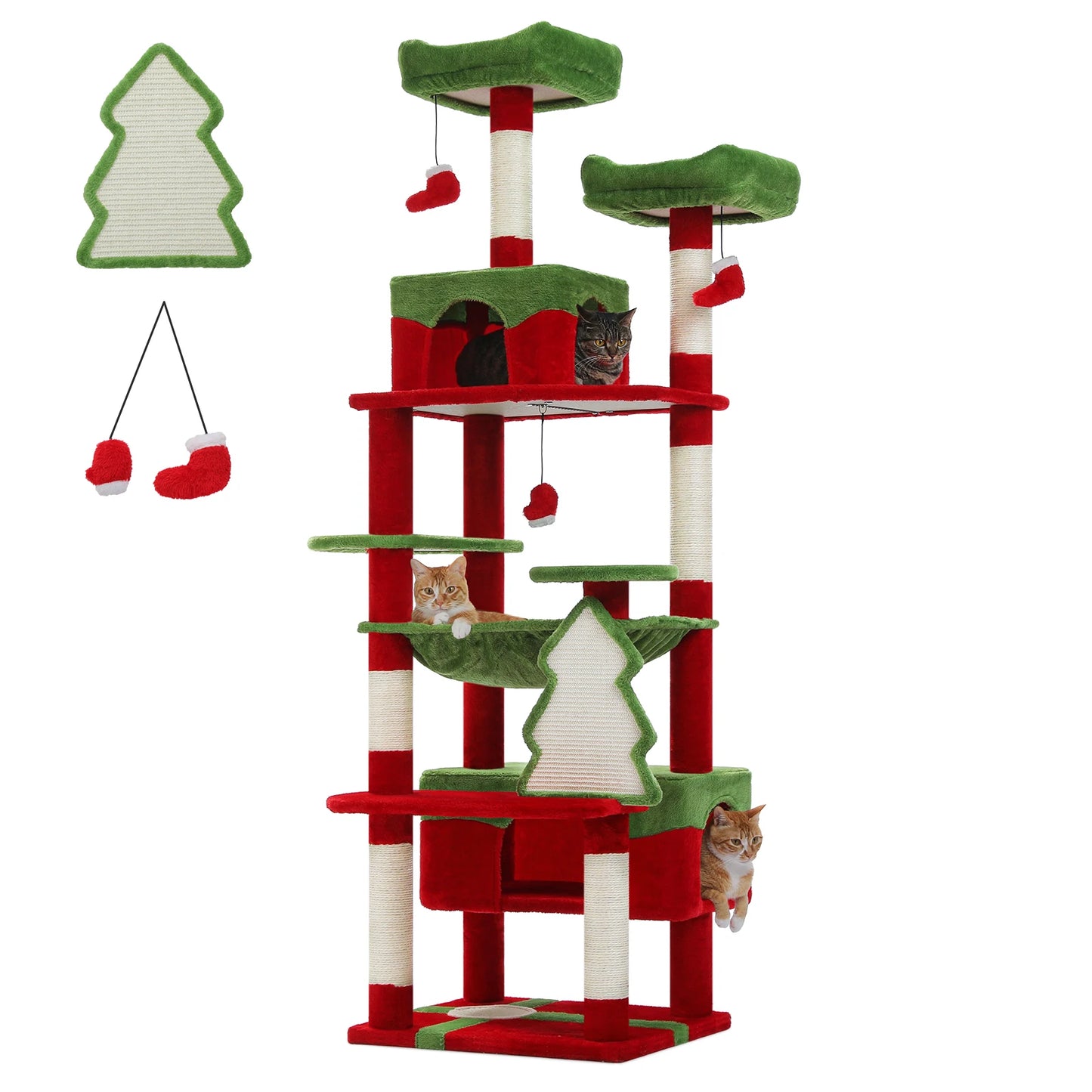 PAWZ Road Large Cat Tree And Tower For Indoor Cats