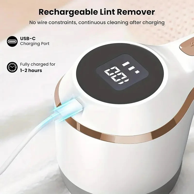 EZHomeEssentials 3 Speed USB C Fabric Shaver Lint Remover