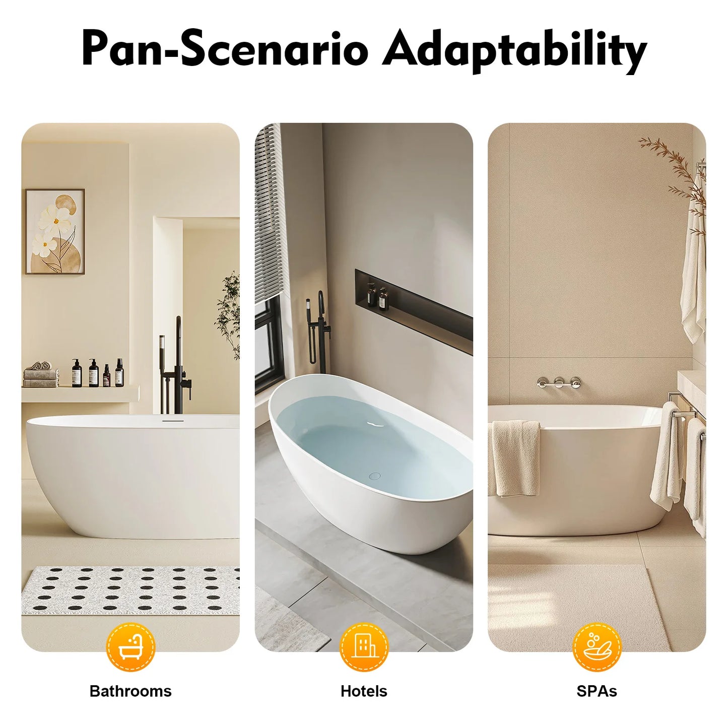 Bathtub Mat With Pillow Foam PVC Bath Cushion For Spa