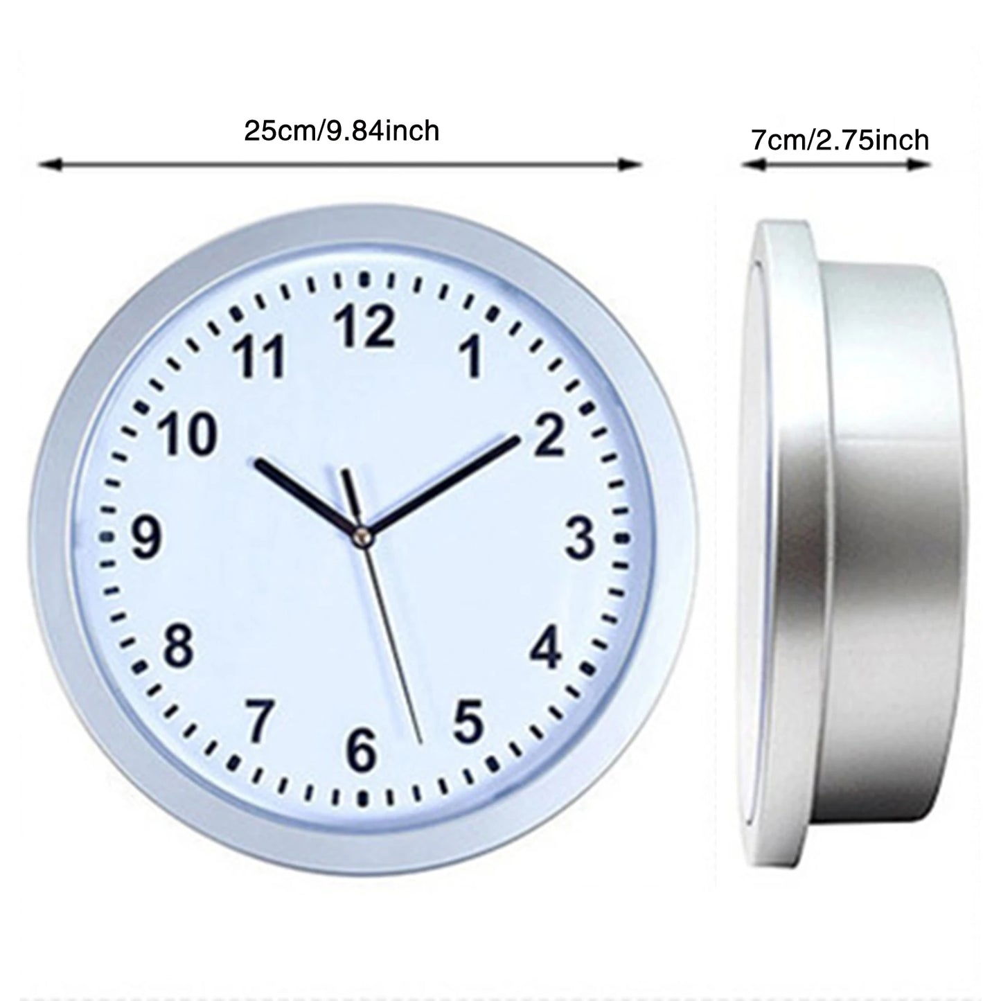 Hign-concerned Hidden Money Wall Clock Secret Compartment