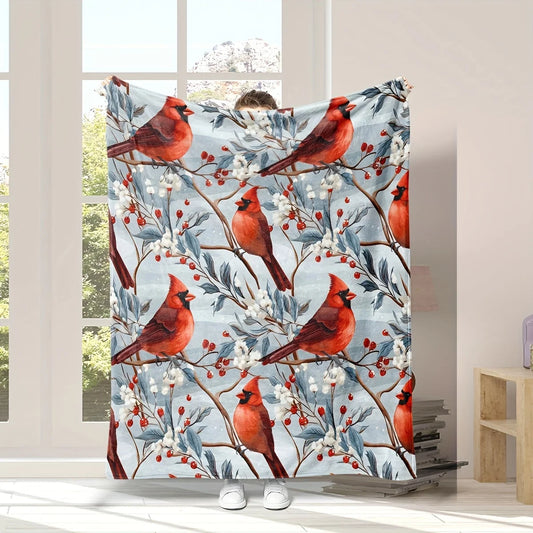 Craft of Weaving Christmas DigitalPrinted Blanket Luxury UltraWarm Fleece Seasonal