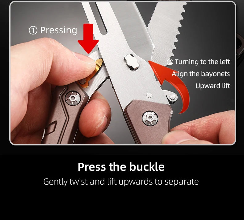 Hign-concerned Heavy Duty Poultry Shears Stainless Scissors