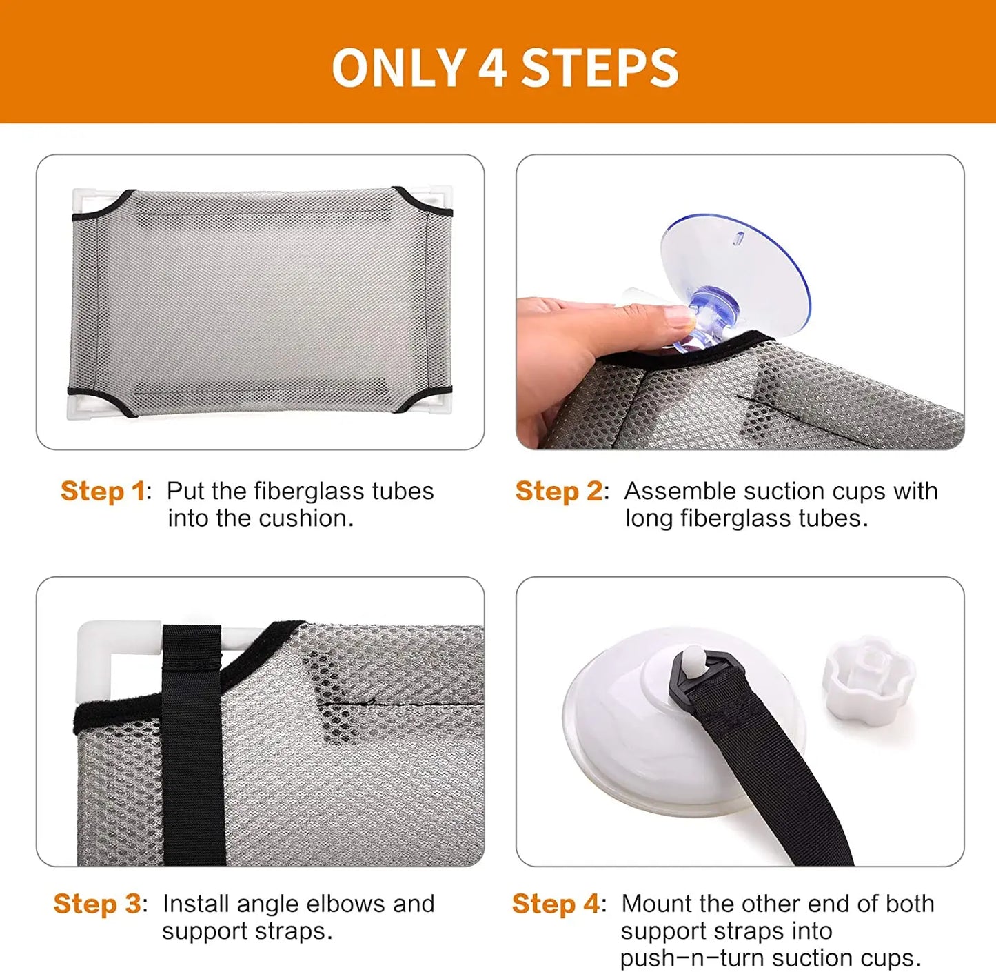 Cat Window Hanging Bed Double Layer Hammock