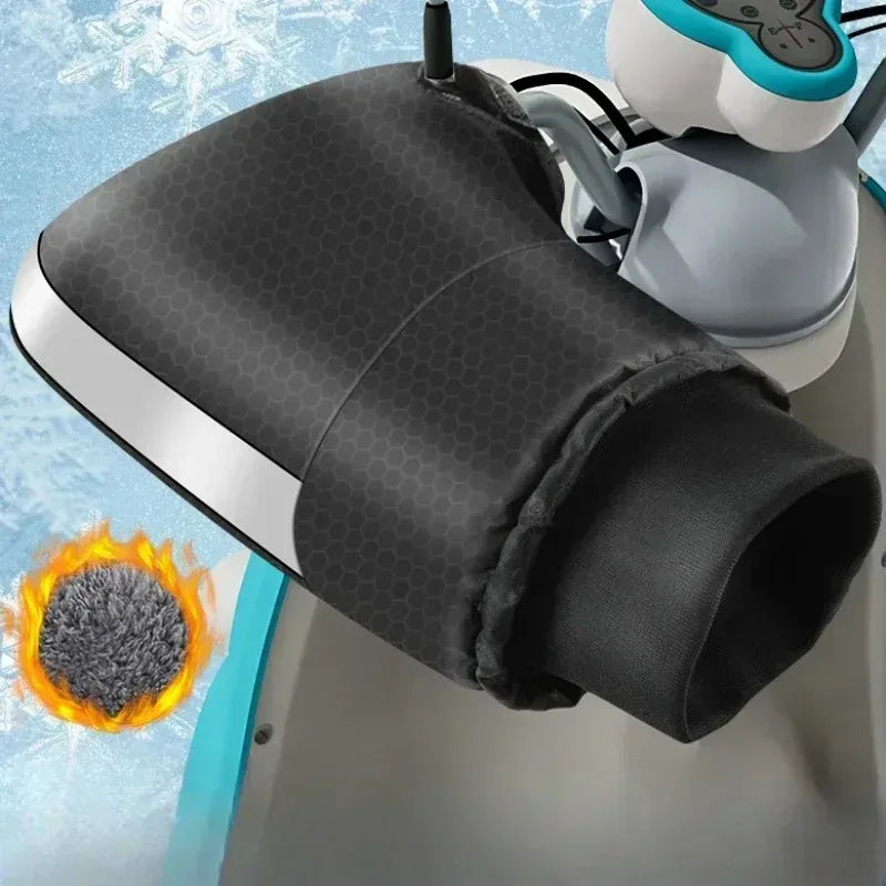 Winter Thermal Waterproof Motorcycle Handlebar Muffs