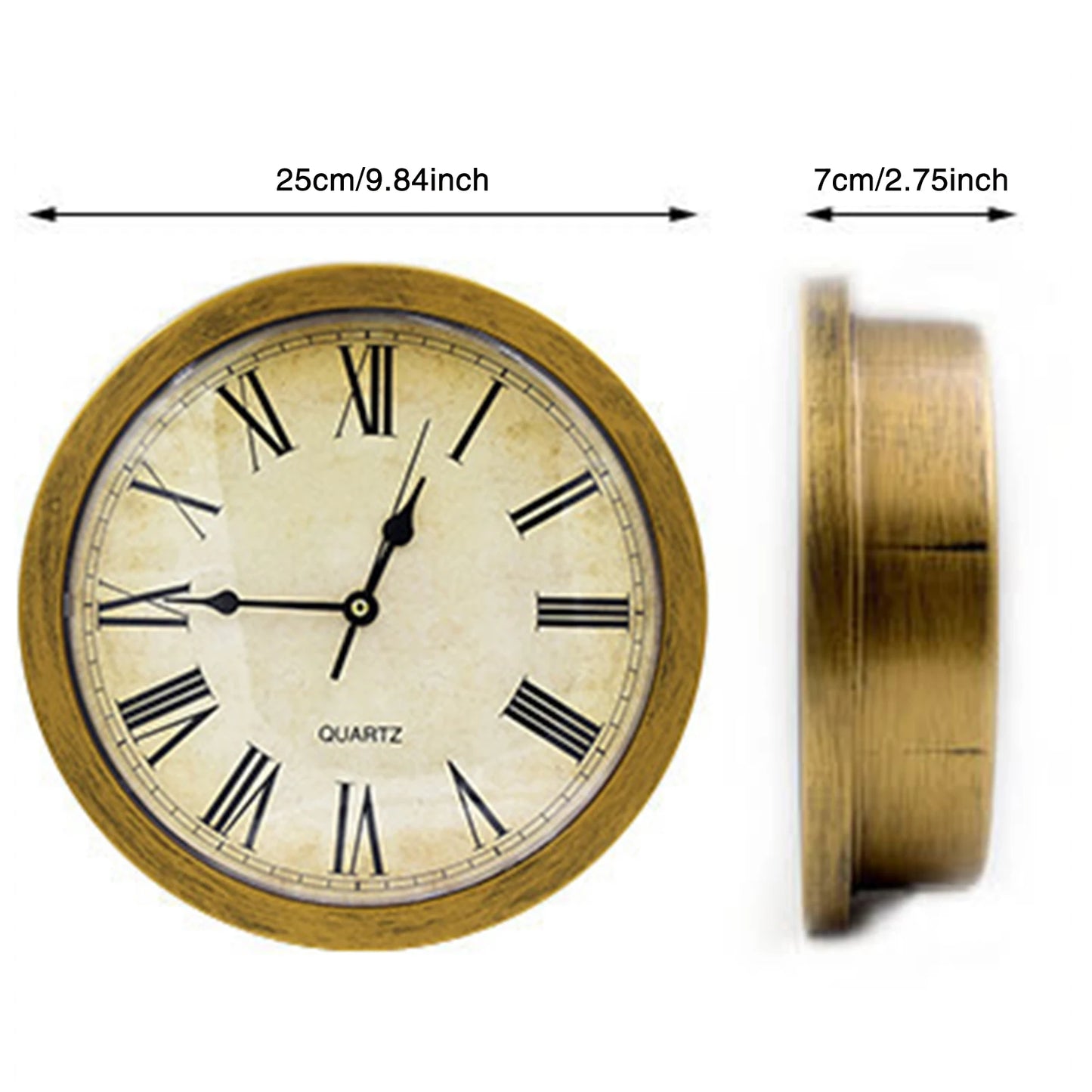 Hign-concerned Hidden Money Wall Clock Secret Compartment