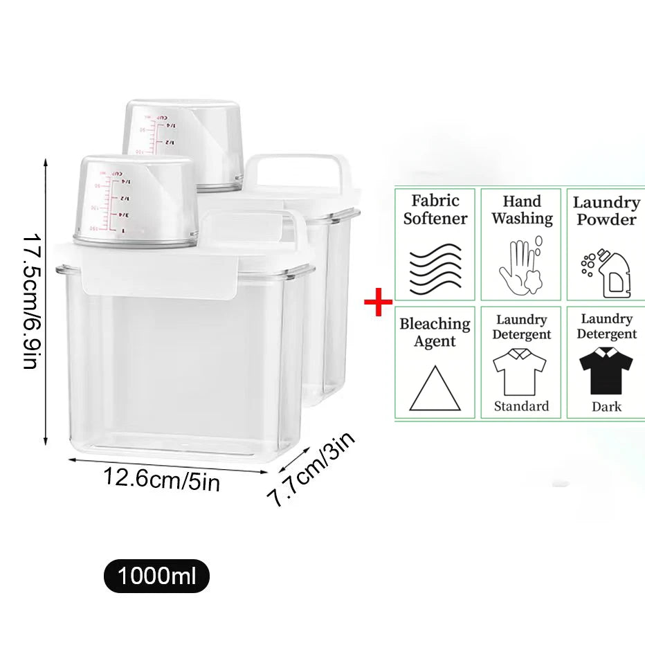 EZHomeEssentials Refillable Laundry Detergent Dispenser