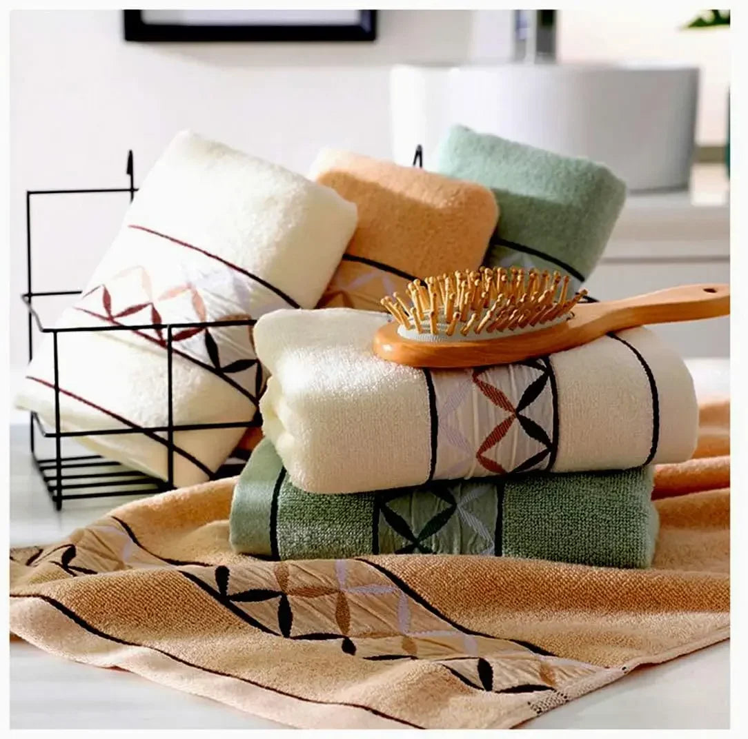 CN Zhejiang Cotton Hand Towels 4 Pack Super Soft Absorbent