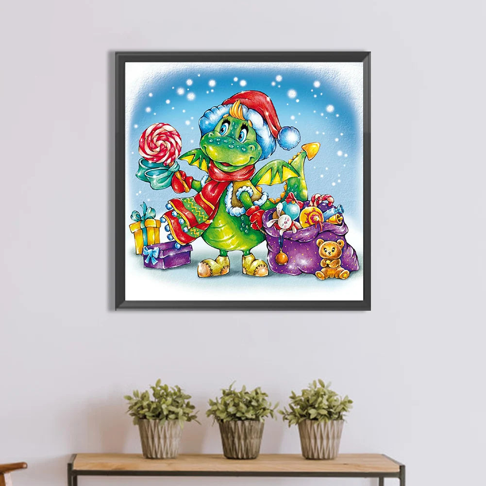 Frame 5D Diamond Painting Snow Day Kit For Home Decor