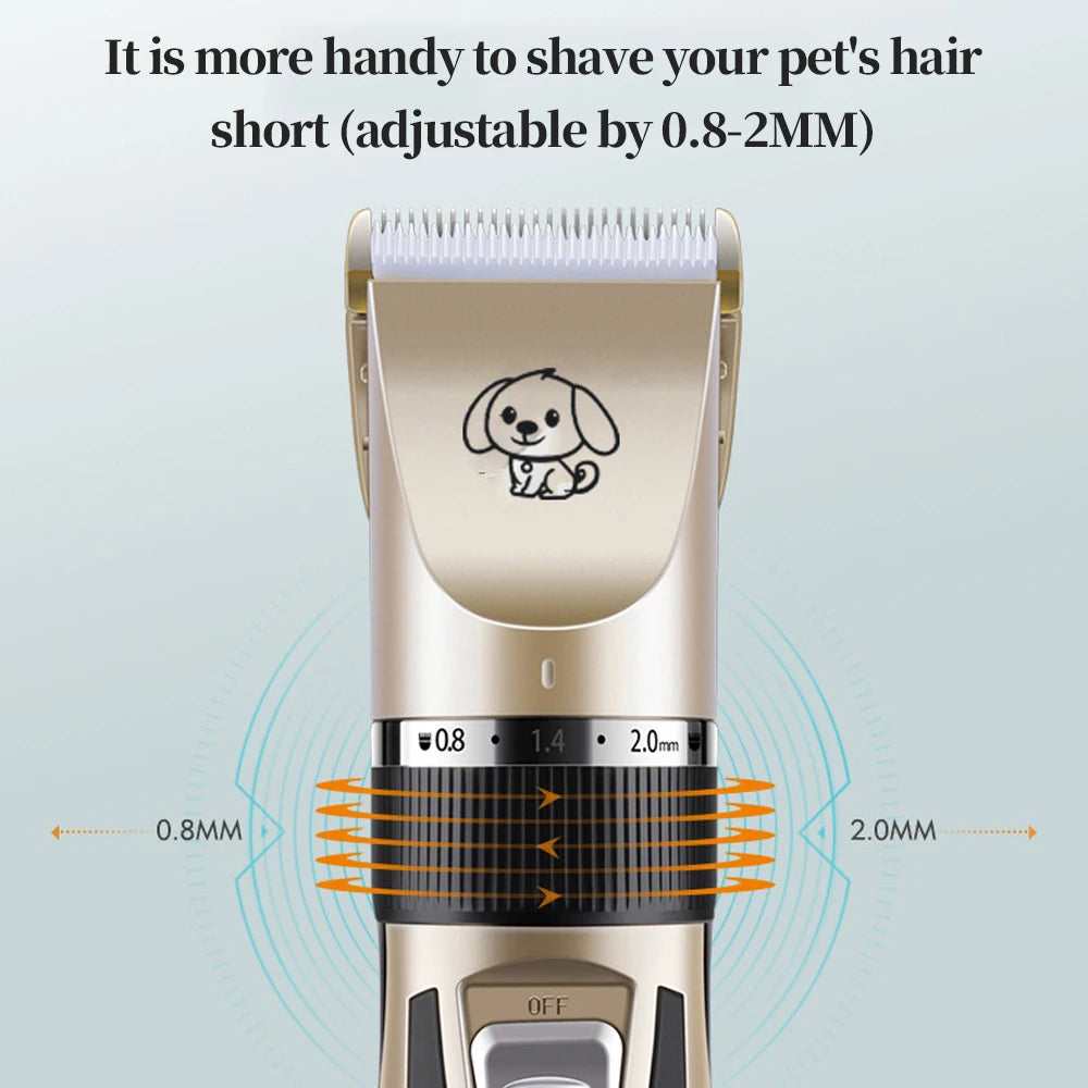 Hign-concerned Pet Clipper Kit Rechargeable Hair Trimmer