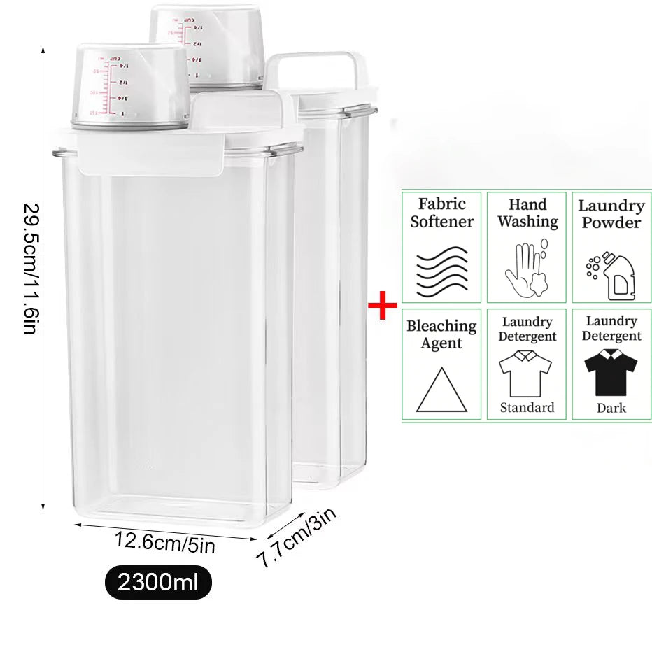 EZHomeEssentials Refillable Laundry Detergent Dispenser
