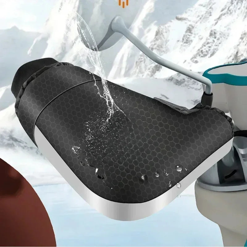 Winter Thermal Waterproof Motorcycle Handlebar Muffs