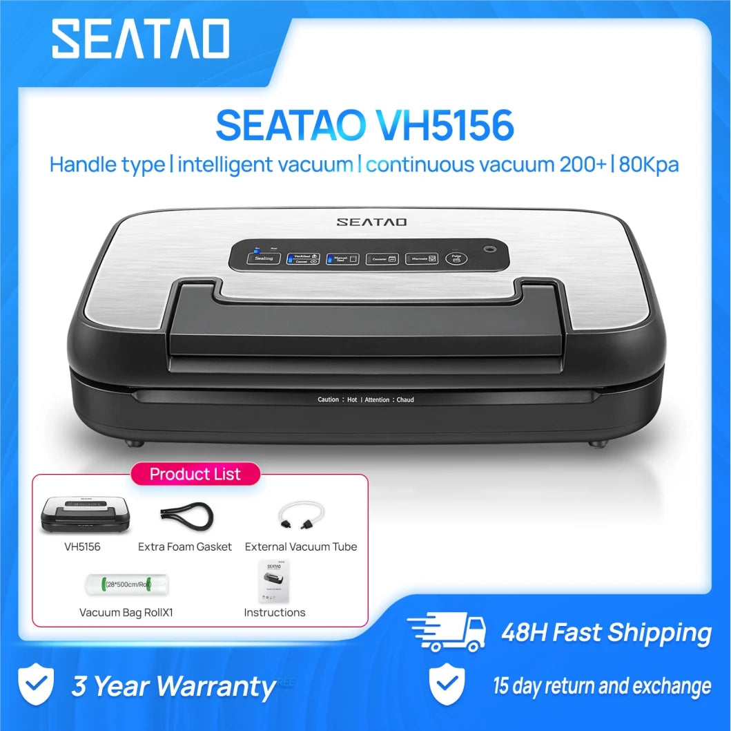 SEATAO Vacuum Sealer VH5156 Automatic Storage and Cutting