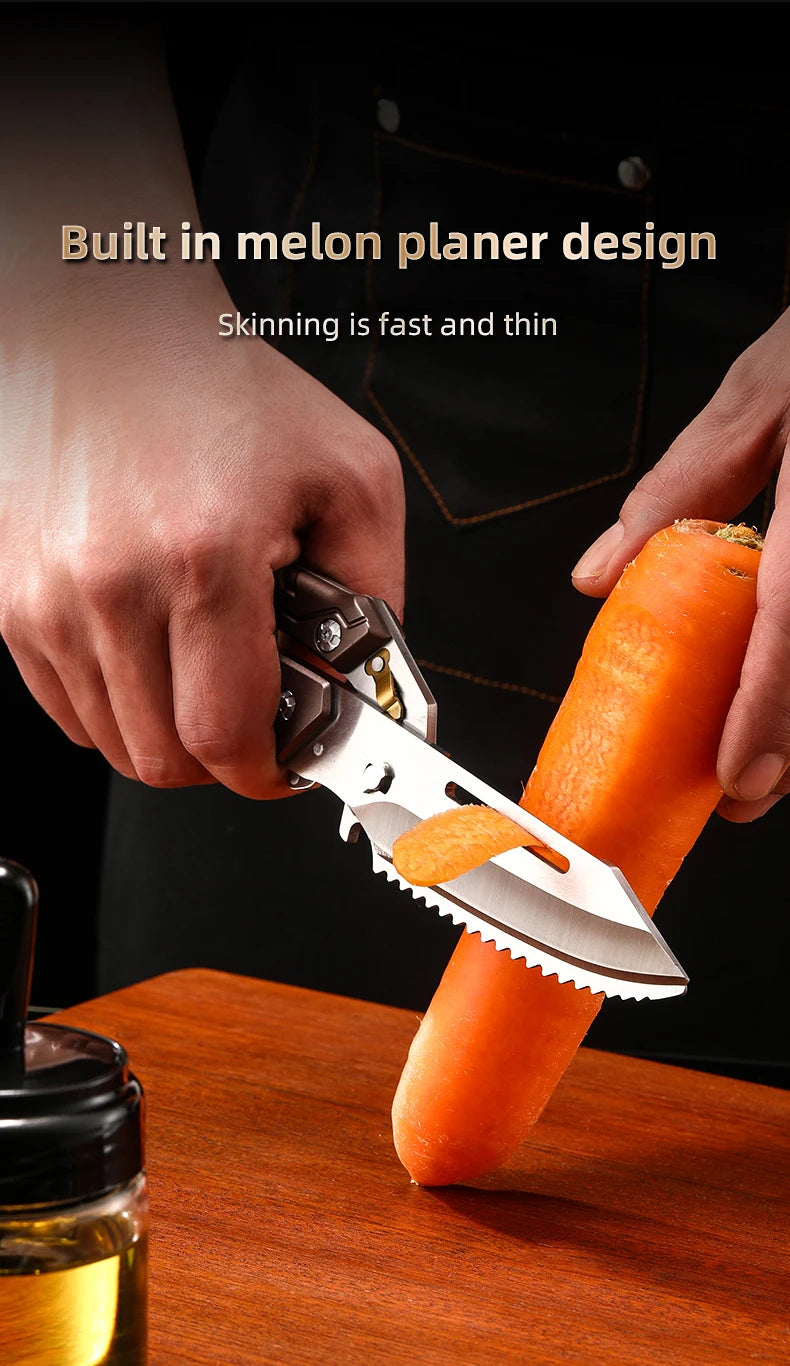 Hign-concerned Heavy Duty Poultry Shears Stainless Scissors