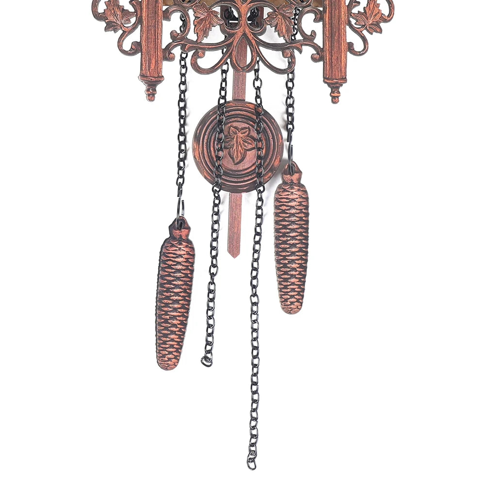 Is Smart Device Wooden Wall Clock Pendulum Living Room