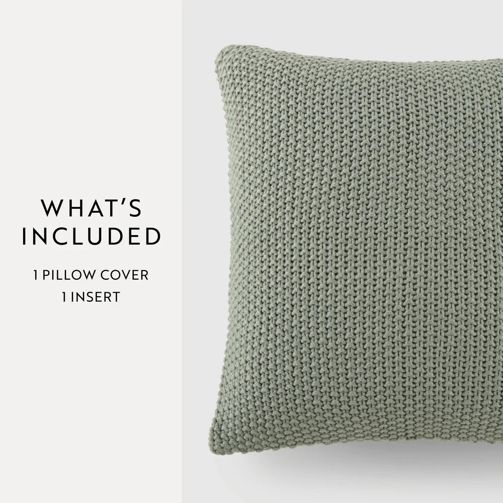 EZHomeEssentials Lux Throw Pillow With Removable Cover