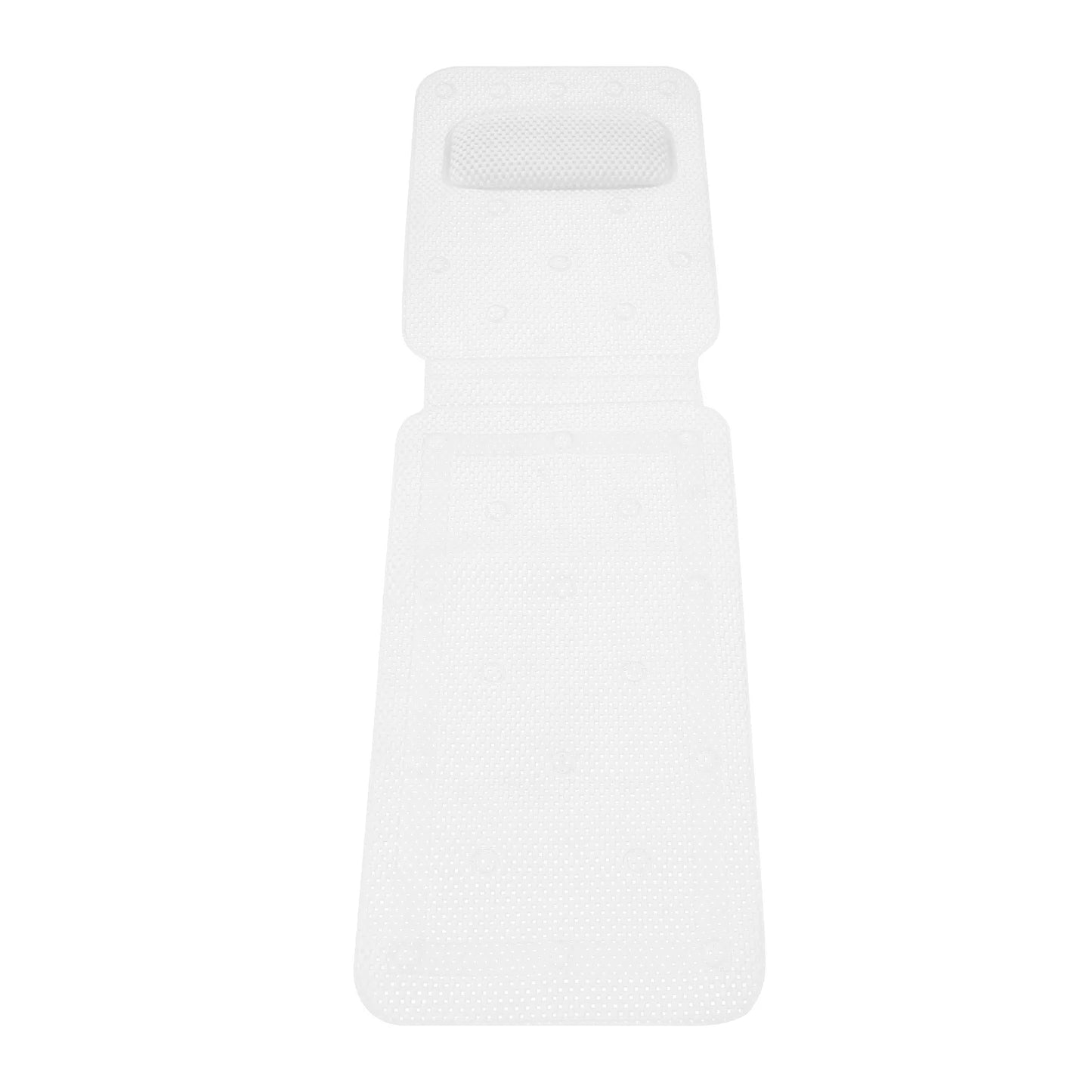 Bathtub Mat With Pillow Foam PVC Bath Cushion For Spa