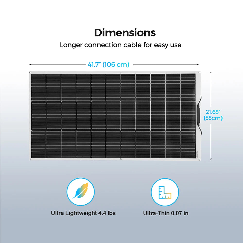 Xinpuguang 12V Solar Panel Off Grid Inverter Kit 120W