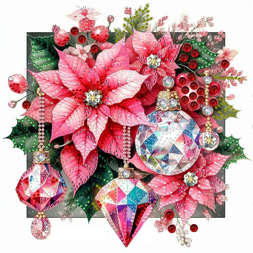 Canvas 5D Diamond Painting Kit Partial Shaped Drill Christmas ExtravaganzaEdition
