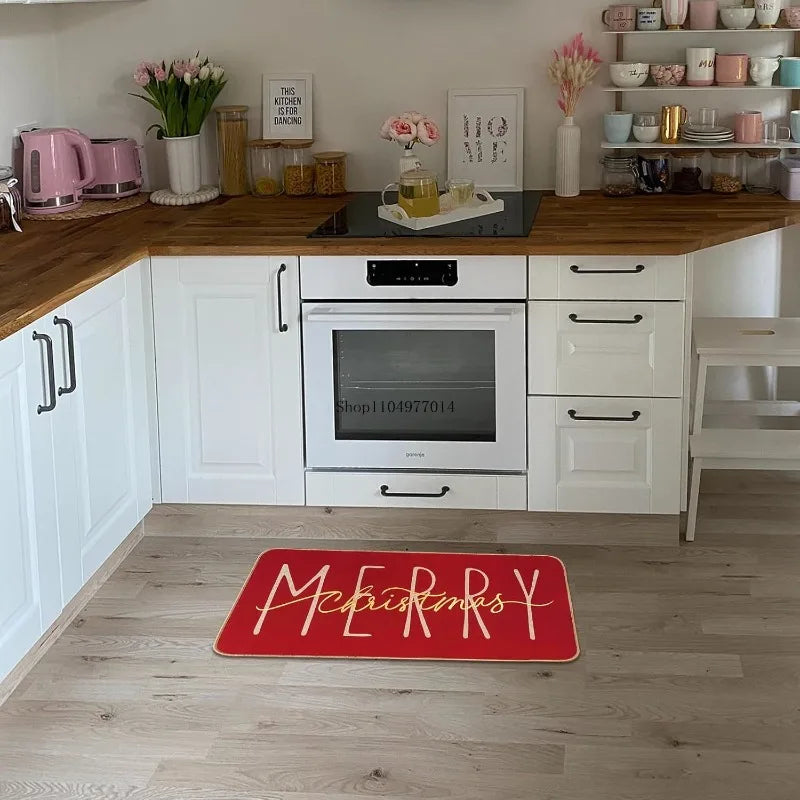 EZHomeEssentials Merry Christmas Doormat Indoor Rug