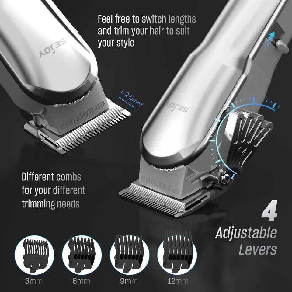 Sejoy Mens Multifunction Hair Trimmer And Grooming Kit