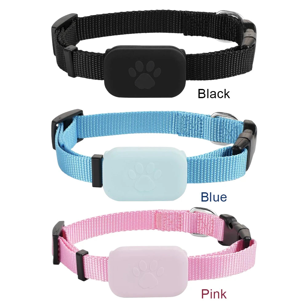 Pet GPS Tracker With Adjustable Collar For Dogs Cats