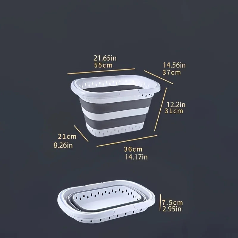 Jiangsu Foldable Laundry Basket With Handles For Sorting Clothes