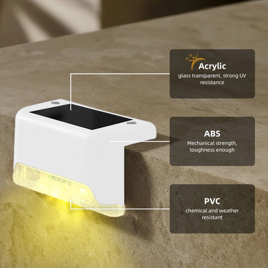Hign-concerned Solar Deck Lights 16 Pack Outdoor Pathway