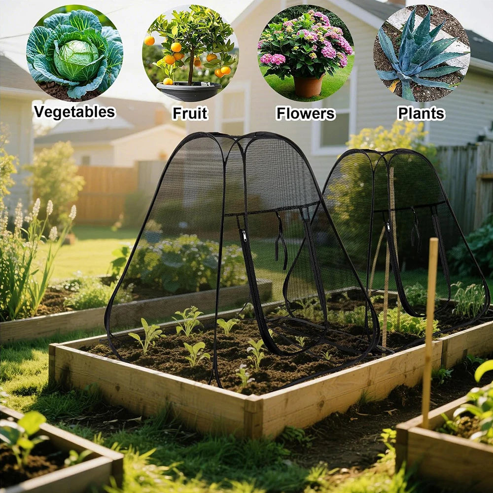 Mesh Plant Protectors Farming supplies garden supplies protective cover bell Grow Tree seedling anti-frost mesh Crop Cage