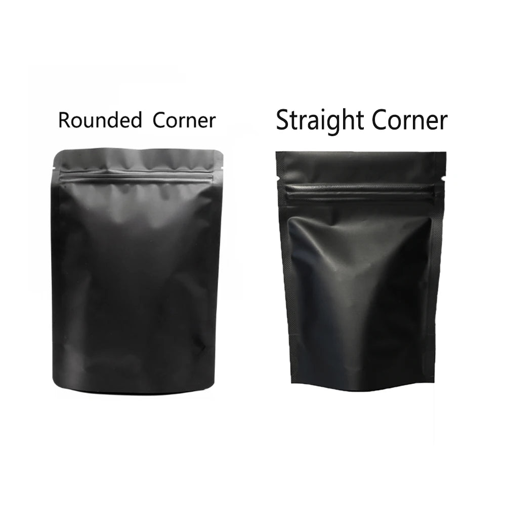 EZHomeEssentials Stand Up Mylar Pouches Reclosable Zip Lock