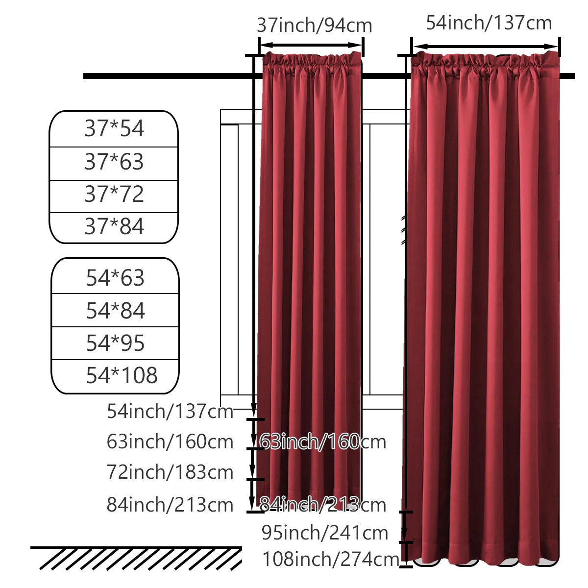 Light Filtering Curtains 4-Piece Rod Pocket Polyester For Living Room And Bedroom