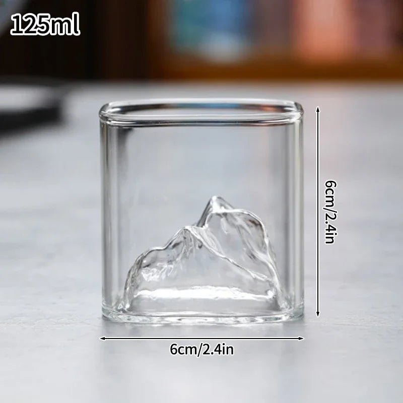 EZHomeEssentials Crystal Glass Aesthetic Cold Coffee Cups