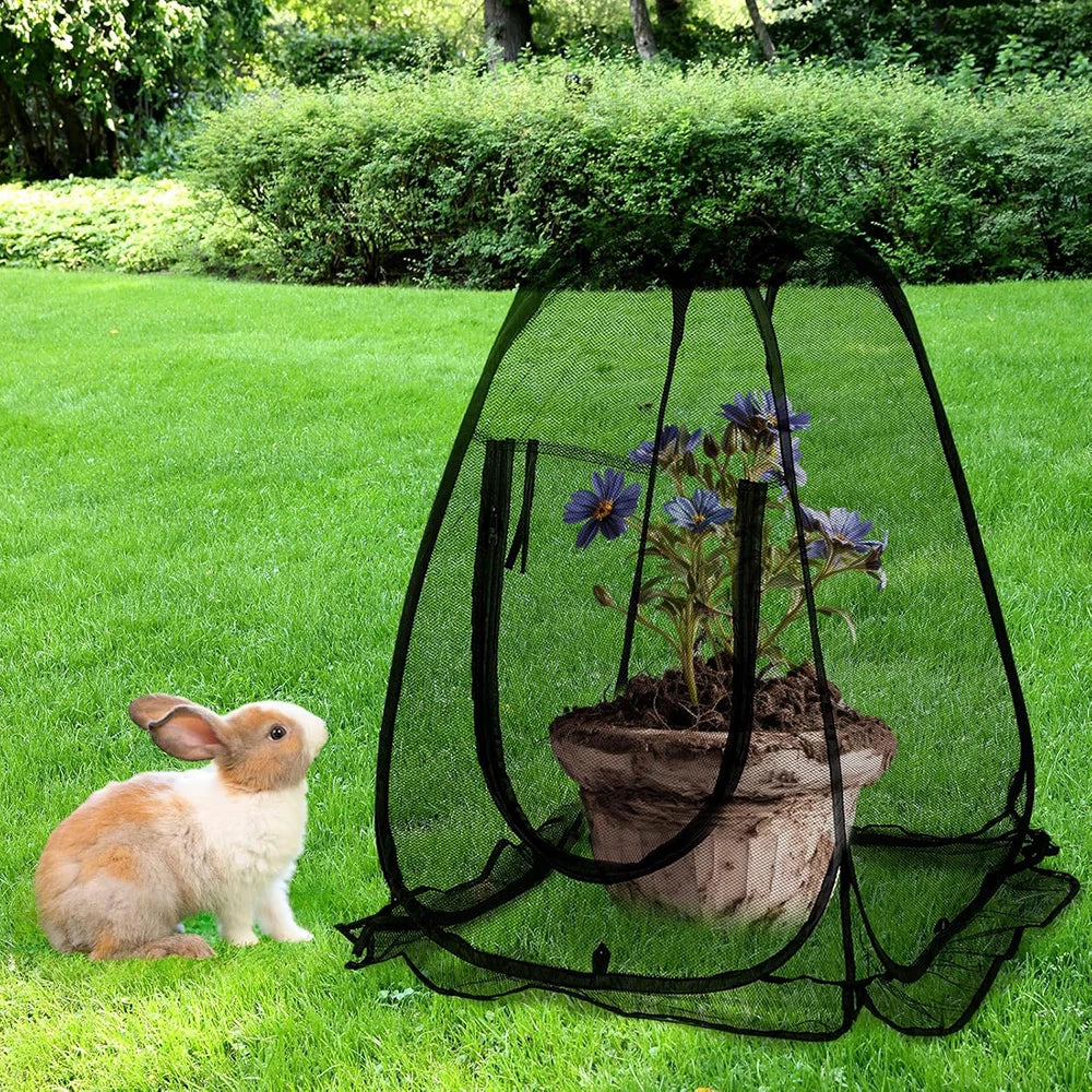 Mesh Plant Protectors Farming supplies garden supplies protective cover bell Grow Tree seedling anti-frost mesh Crop Cage
