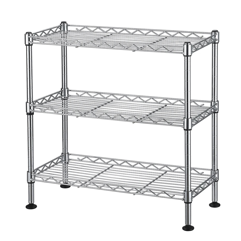 EZHomeEssentials 3 Tier UltraZinc Cabinet Organizer