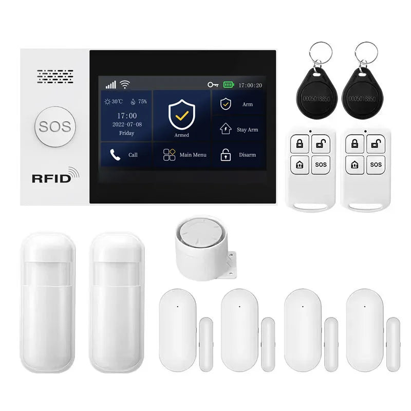 PGST WiFi Smart Life Home Alarm Kit With Motion Sensor