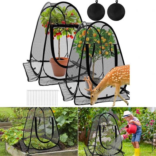 Mesh Plant Protectors Farming supplies garden supplies protective cover bell Grow Tree seedling anti-frost mesh Crop Cage