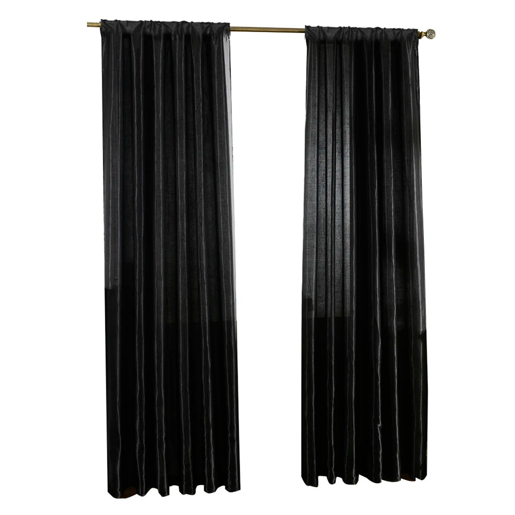 Craft of Weaving Satin Door Curtain for Living Room