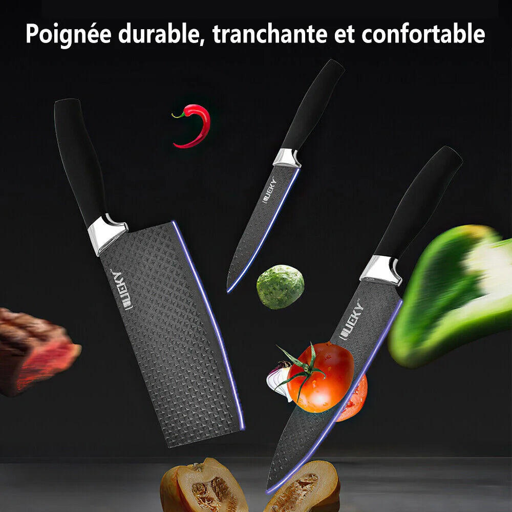 Handmade Forged High Carbon Stainless Steel Chef Knife Wooden Handle
