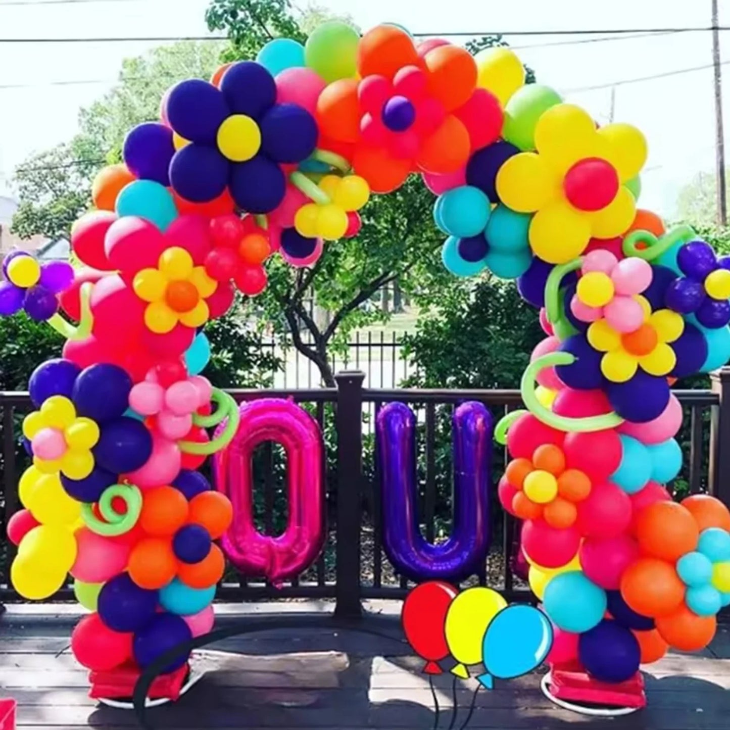 Choice 90 Piece Balloons Arch Kit for Wedding and Party